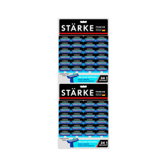 STÄRKE PREMIUM Twin Blade Razors – Card of 48 Razors